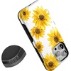 image:imageCasely iPhone 16 Pro Max Case  Lost in Spots  Cheetah Print  Bold Protective Design  Compatible with MagSafeGolden Garden  Yellow Sunflower Floral