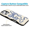 image:imageCasely iPhone 16 Pro Max Case  Lost in Spots  Cheetah Print  Bold Protective Design  Compatible with MagSafeHeartstrings  Blue Bow