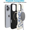 image:imageCasely iPhone 16 Pro Max Case  Lost in Spots  Cheetah Print  Bold Protective Design  Compatible with MagSafeHeartstrings  Blue Bow