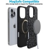 image:imageCasely iPhone 16 Pro Max Case  Lost in Spots  Cheetah Print  Bold Protective Design  Compatible with MagSafeInto the Wild  Black Leopard