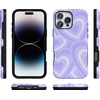 image:imageCasely iPhone 16 Pro Max Case  Lost in Spots  Cheetah Print  Bold Protective Design  Compatible with MagSafeLove Song  Lavender Heart
