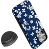 image:imageCasely iPhone 16 Pro Max Case  Lost in Spots  Cheetah Print  Bold Protective Design  Compatible with MagSafeNavy Cherry Blossom  Floral Forest