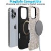 image:imageCasely iPhone 16 Pro Max Case  Lost in Spots  Cheetah Print  Bold Protective Design  Compatible with MagSafeNeutral Garden  Beige Floral