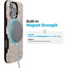 image:imageCasely iPhone 16 Pro Max Case  Lost in Spots  Cheetah Print  Bold Protective Design  Compatible with MagSafeNeutral Garden  Beige Floral