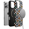 image:imageCasely iPhone 16 Pro Max Case  Lost in Spots  Cheetah Print  Bold Protective Design  Compatible with MagSafeOld Skool  Retro Checkerboard