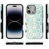 image:imageCasely iPhone 16 Pro Max Case  Lost in Spots  Cheetah Print  Bold Protective Design  Compatible with MagSafePura Vida  Coastal Checkers