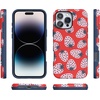 image:imageCasely iPhone 16 Pro Max Case  Lost in Spots  Cheetah Print  Bold Protective Design  Compatible with MagSafeRed Strawberry  Id Pick You