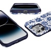 image:imageCasely iPhone 16 Pro Max Case  Lost in Spots  Cheetah Print  Bold Protective Design  Compatible with MagSafeRose to Fame  Blue  White Rose Floral