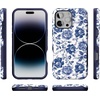 image:imageCasely iPhone 16 Pro Max Case  Lost in Spots  Cheetah Print  Bold Protective Design  Compatible with MagSafeRose to Fame  Blue  White Rose Floral