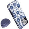 image:imageCasely iPhone 16 Pro Max Case  Lost in Spots  Cheetah Print  Bold Protective Design  Compatible with MagSafeRose to Fame  Blue  White Rose Floral