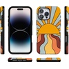 image:imageCasely iPhone 16 Pro Max Case  Lost in Spots  Cheetah Print  Bold Protective Design  Compatible with MagSafeShine On  Retro Sunset
