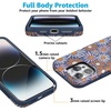 image:imageCasely iPhone 16 Pro Max Case  Lost in Spots  Cheetah Print  Bold Protective Design  Compatible with MagSafeSpring Forward  Daisy Floral
