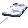 image:imageCasely iPhone 16 Pro Max Case  Lost in Spots  Cheetah Print  Bold Protective Design  Compatible with MagSafeStars Align  Blue  White Stars