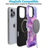 image:imageCasely iPhone 16 Pro Max Case  Lost in Spots  Cheetah Print  Bold Protective Design  Compatible with MagSafeTie Dying Over You  Purple Marble