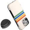 image:imageCasely iPhone 16 Pro Max Case  Lost in Spots  Cheetah Print  Bold Protective Design  Compatible with MagSafeTotally Groovy  Rainbow Stripes Colorblock