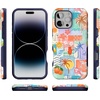 image:imageCasely iPhone 16 Pro Max Case  Lost in Spots  Cheetah Print  Bold Protective Design  Compatible with MagSafeTropical Heat  Beachy Collage