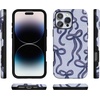 image:imageCasely iPhone 16 Pro Max Case  Love Me Knot  Blue Bow  Bold Protective Design  MagSafe Compatible Design