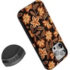 image:imageCasely iPhone 16 Pro Max Case  Maple Flowers  Floral Foliage  Bold Protective Design  MagSafe Compatible Design