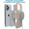 image:imageCasely iPhone 16 Pro Max Case  Mushroom Magic  Retro Floral  Compatible with MagSafe  Classic Ultra Slim DesignBeige Garden  Neutral Floral