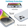 image:imageCasely iPhone 16 Pro Max Case  Mushroom Magic  Retro Floral  Compatible with MagSafe  Classic Ultra Slim DesignBlue Stripes  Sunday Best