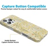 image:imageCasely iPhone 16 Pro Max Case  Mushroom Magic  Retro Floral  Compatible with MagSafe  Classic Ultra Slim DesignBoho Blooms  Golden Floral
