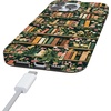 image:imageCasely iPhone 16 Pro Max Case  Mushroom Magic  Retro Floral  Compatible with MagSafe  Classic Ultra Slim DesignBook Nook  Floral Library