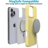 image:imageCasely iPhone 16 Pro Max Case  Mushroom Magic  Retro Floral  Compatible with MagSafe  Classic Ultra Slim DesignButter Me Up  Butter Yellow