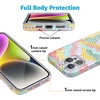 image:imageCasely iPhone 16 Pro Max Case  Mushroom Magic  Retro Floral  Compatible with MagSafe  Classic Ultra Slim DesignColor Me Happy  Doodle Colorblock