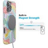 image:imageCasely iPhone 16 Pro Max Case  Mushroom Magic  Retro Floral  Compatible with MagSafe  Classic Ultra Slim DesignColor Me Happy  Doodle Colorblock