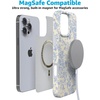 image:imageCasely iPhone 16 Pro Max Case  Mushroom Magic  Retro Floral  Compatible with MagSafe  Classic Ultra Slim DesignCupids Canvas  Periwinkle Floral
