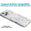 image:imageCasely iPhone 16 Pro Max Case  Mushroom Magic  Retro Floral  Compatible with MagSafe  Classic Ultra Slim DesignCupids Canvas  Periwinkle Floral