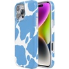 image:imageCasely iPhone 16 Pro Max Case  Mushroom Magic  Retro Floral  Compatible with MagSafe  Classic Ultra Slim DesignCurrent MOOd  Light Blue Cow Print