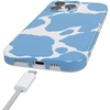 image:imageCasely iPhone 16 Pro Max Case  Mushroom Magic  Retro Floral  Compatible with MagSafe  Classic Ultra Slim DesignCurrent MOOd  Light Blue Cow Print