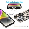 image:imageCasely iPhone 16 Pro Max Case  Mushroom Magic  Retro Floral  Compatible with MagSafe  Classic Ultra Slim DesignDark Fantasy  Contrast Floral