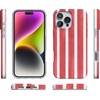 image:imageCasely iPhone 16 Pro Max Case  Mushroom Magic  Retro Floral  Compatible with MagSafe  Classic Ultra Slim DesignEast Coast Summer  Red Stripes