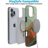 image:imageCasely iPhone 16 Pro Max Case  Mushroom Magic  Retro Floral  Compatible with MagSafe  Classic Ultra Slim DesignEndless Peaks  Colorblock Mountain