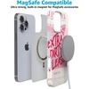 image:imageCasely iPhone 16 Pro Max Case  Mushroom Magic  Retro Floral  Compatible with MagSafe  Classic Ultra Slim DesignExtra Dirty Please  Fun on Weekdays
