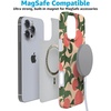 image:imageCasely iPhone 16 Pro Max Case  Mushroom Magic  Retro Floral  Compatible with MagSafe  Classic Ultra Slim DesignFeeling Peachy  Blush Vines