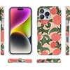 image:imageCasely iPhone 16 Pro Max Case  Mushroom Magic  Retro Floral  Compatible with MagSafe  Classic Ultra Slim DesignFeeling Peachy  Blush Vines