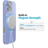 image:imageCasely iPhone 16 Pro Max Case  Mushroom Magic  Retro Floral  Compatible with MagSafe  Classic Ultra Slim DesignFirst Light  Periwinkle Pastel Shimmer