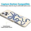 image:imageCasely iPhone 16 Pro Max Case  Mushroom Magic  Retro Floral  Compatible with MagSafe  Classic Ultra Slim DesignHeartstrings  Blue Bow
