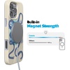 image:imageCasely iPhone 16 Pro Max Case  Mushroom Magic  Retro Floral  Compatible with MagSafe  Classic Ultra Slim DesignHeartstrings  Blue Bow
