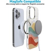 image:imageCasely iPhone 16 Pro Max Case  Mushroom Magic  Retro Floral  Compatible with MagSafe  Classic Ultra Slim DesignHere Comes the Sun  Colorblock Sunset