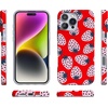 image:imageCasely iPhone 16 Pro Max Case  Mushroom Magic  Retro Floral  Compatible with MagSafe  Classic Ultra Slim DesignId Pick You  Red Strawberry