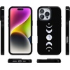 image:imageCasely iPhone 16 Pro Max Case  Mushroom Magic  Retro Floral  Compatible with MagSafe  Classic Ultra Slim DesignIts Just a Phase  Marble Moon