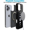 image:imageCasely iPhone 16 Pro Max Case  Mushroom Magic  Retro Floral  Compatible with MagSafe  Classic Ultra Slim DesignIts Just a Phase  Marble Moon