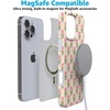 image:imageCasely iPhone 16 Pro Max Case  Mushroom Magic  Retro Floral  Compatible with MagSafe  Classic Ultra Slim DesignJennas Flowers  Fun on Weekdays