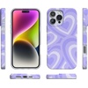 image:imageCasely iPhone 16 Pro Max Case  Mushroom Magic  Retro Floral  Compatible with MagSafe  Classic Ultra Slim DesignLove Song  Lavender Heart