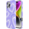 image:imageCasely iPhone 16 Pro Max Case  Mushroom Magic  Retro Floral  Compatible with MagSafe  Classic Ultra Slim DesignLove Song  Lavender Heart