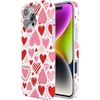 image:imageCasely iPhone 16 Pro Max Case  Mushroom Magic  Retro Floral  Compatible with MagSafe  Classic Ultra Slim DesignLove Struck  Heart Stickers